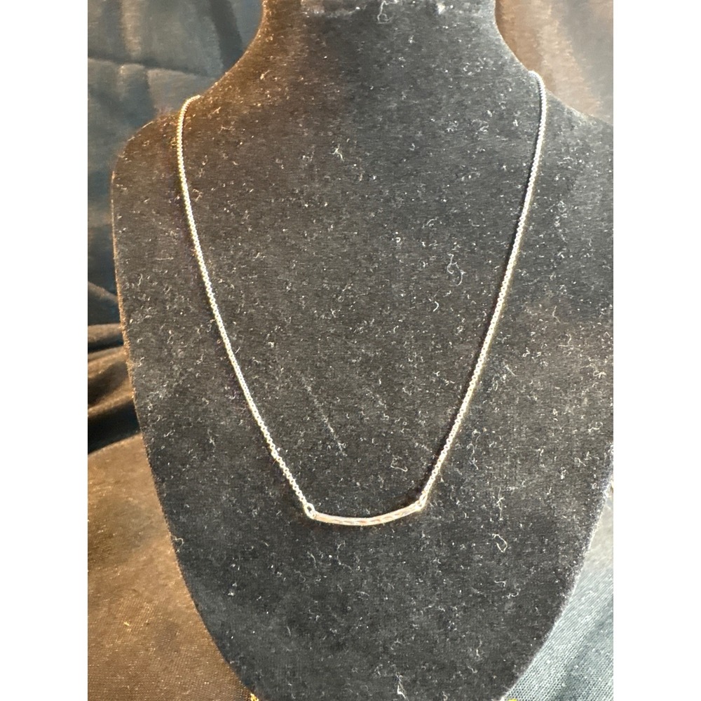 Unique Silver Tone Necklace with Multi Color Safety‎ Pin Charms and Bar Pendant
